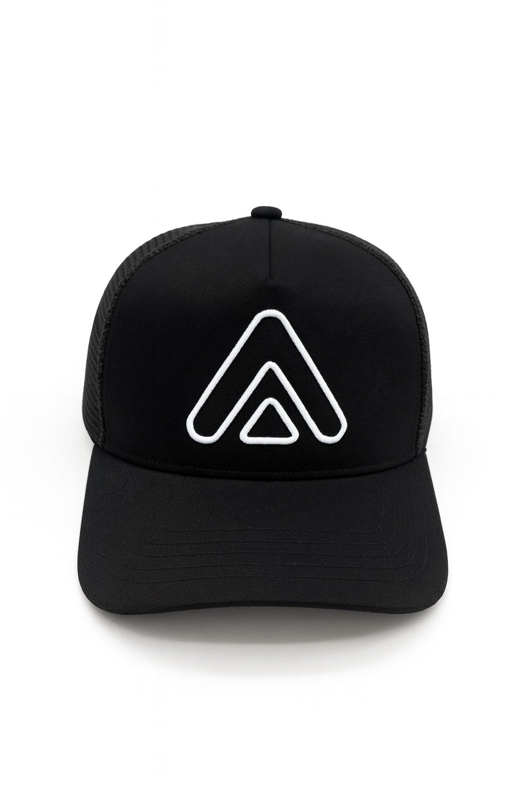 Black Novae Cap - White Outline